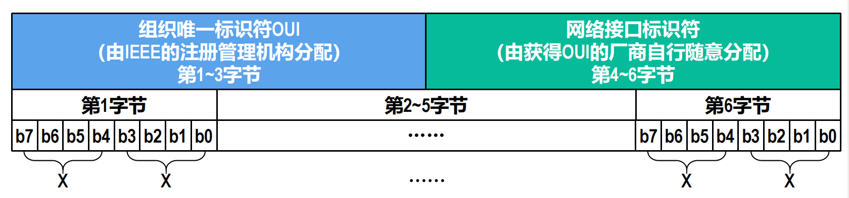 MAC地址的标准表示方法